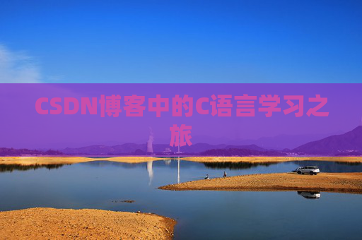 CSDN博客中的C语言学习之旅